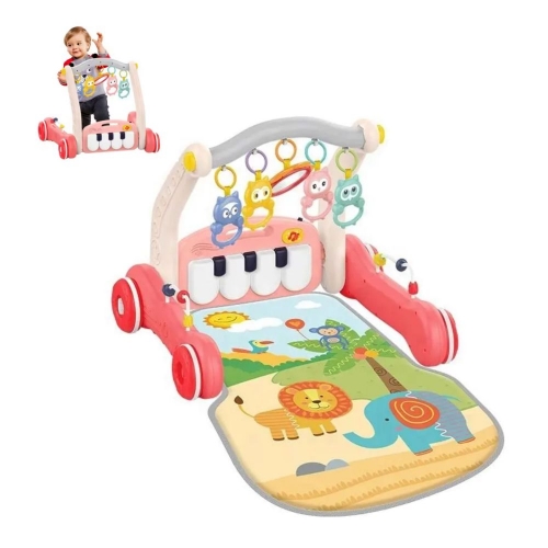 Gimnasio Andador Bebés Rosa