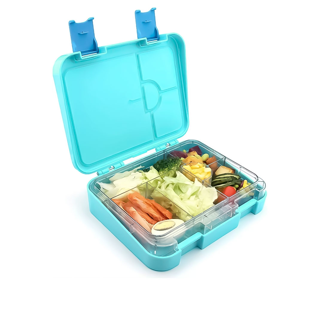 Lonchera Milé Mediana Verde Aguamarina 6 Divisiones