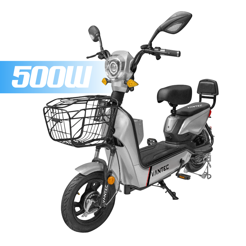 Motocicleta Eléctrica ST-15 500W Gris I Vantec