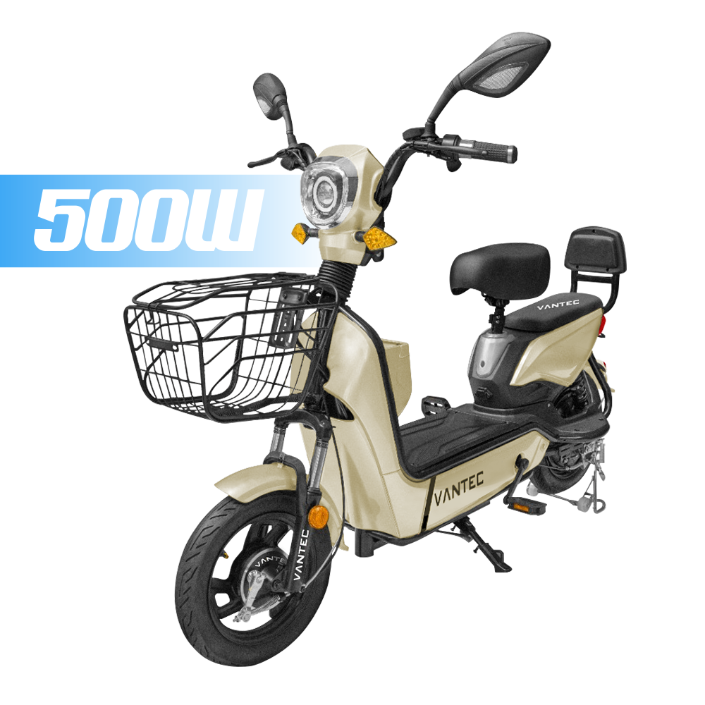 Motocicleta Eléctrica ST-15 500W Dorado I Vantec