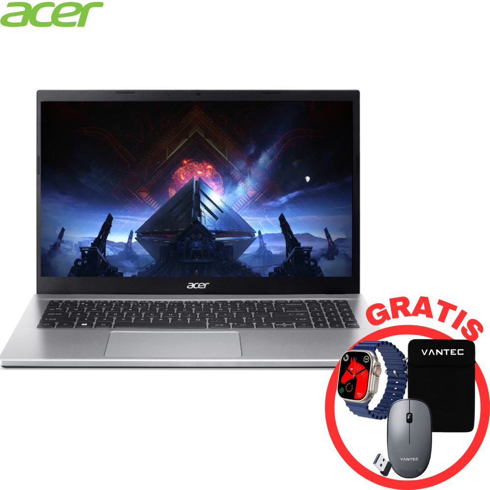 Notebook Acer  15.6" A315-59-5197 Core i5-1235U DDR4 8GB-512GB SSD Free OS Silver