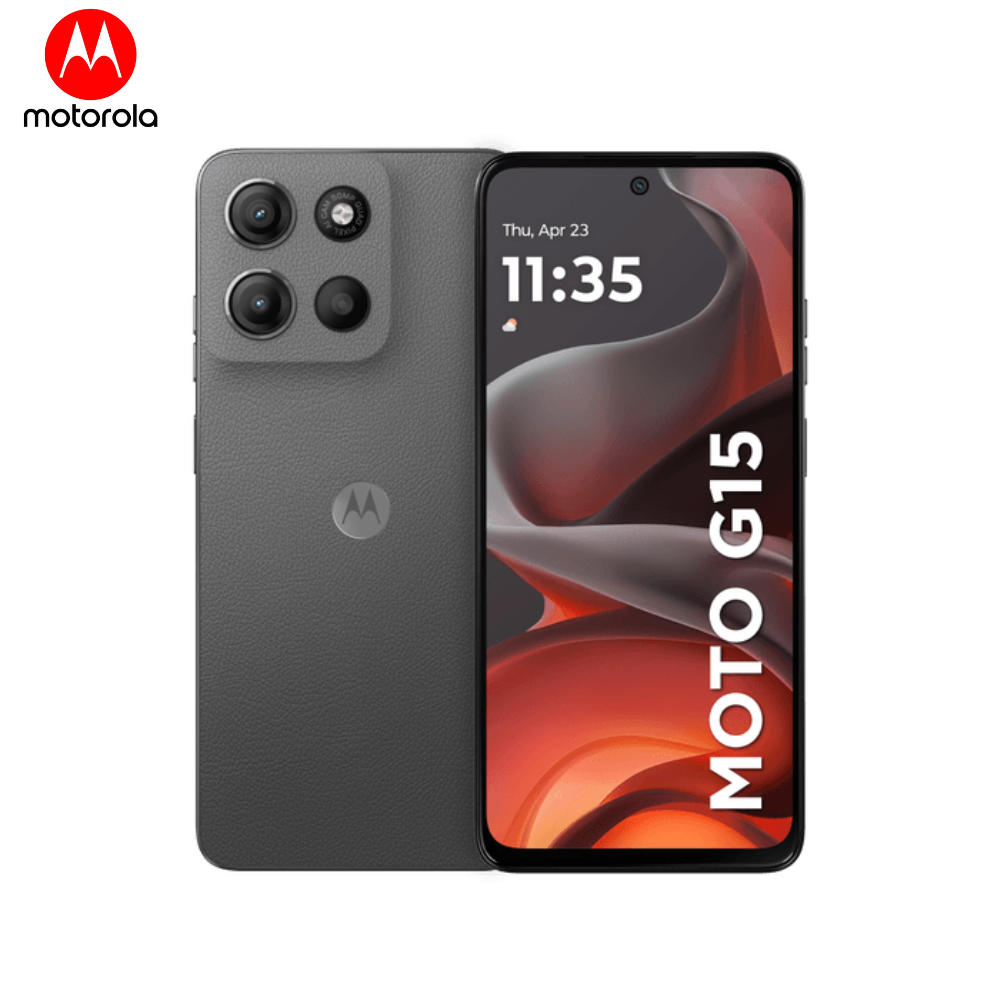 Motorola Moto G15 4GB+256GB Gris Carbon