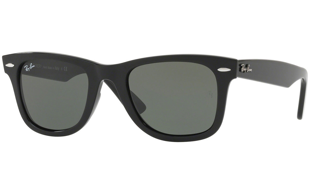 Ray-Ban Gafas de Sol Cuadradas Clásicas Pulido Negro RB4340 601/M3 50-22