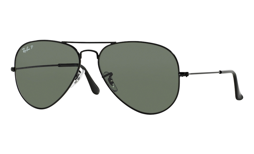 Ray-Ban Gafas de Sol Aviador Piloto Metal Negro RB3025 002/58 62-14