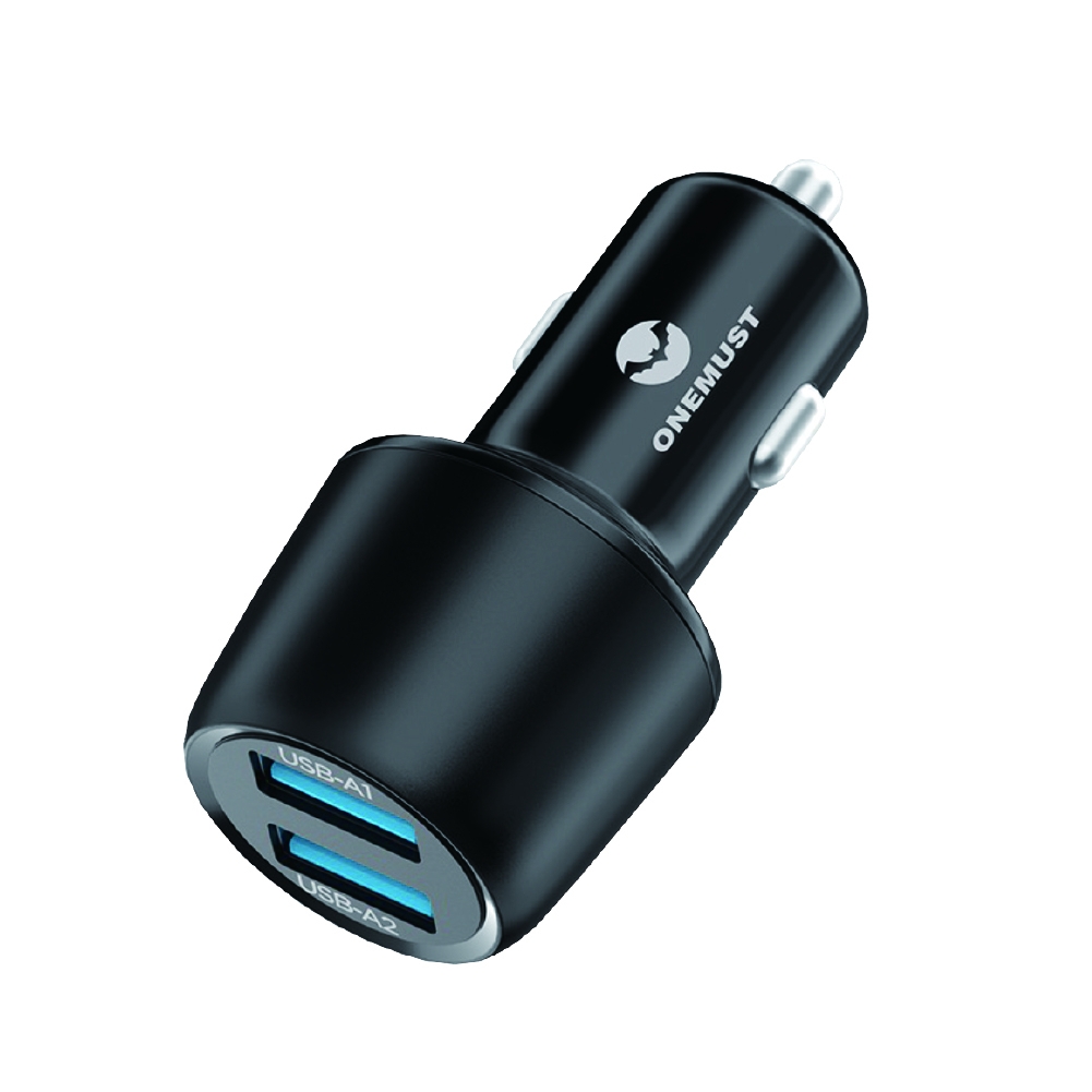 Cargador Vehicular 2 USB 18W OM-CA03 I One Must