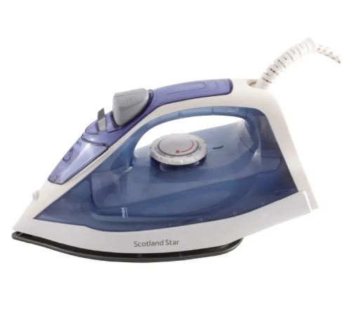 Plancha a Vapor SS-VP6551 1200W Celeste | Scotland Star