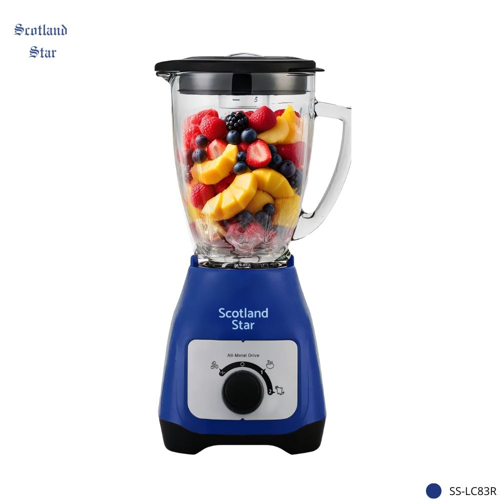 Licuadora Plástica SS-LC83B 1.25L 700W Azul | Scotland Star
