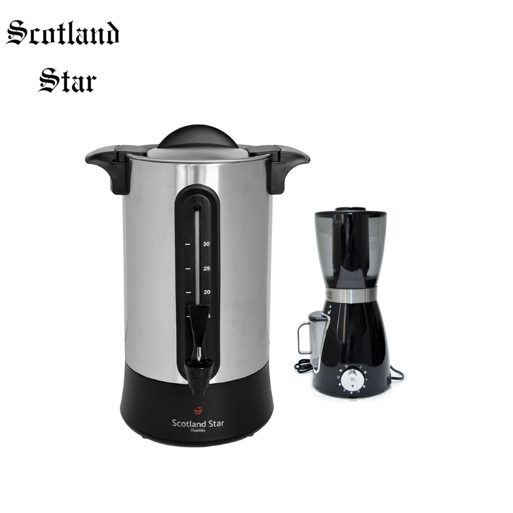 Combo Cafetera SS-CM02 + Molinillo de Café SS-ML80 I Scotland Star