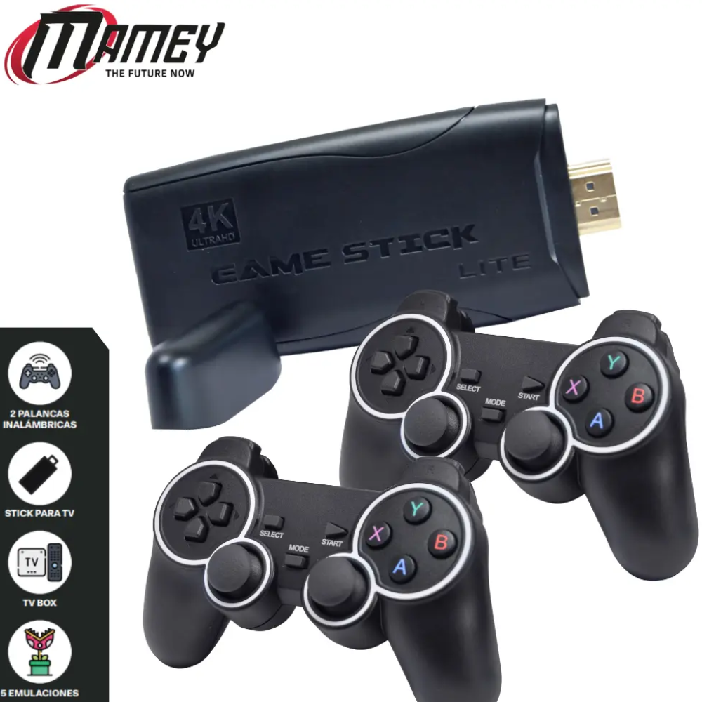 Consola de Juego Portátil M10 con 2 Palancas Inalámbricas Color Mix