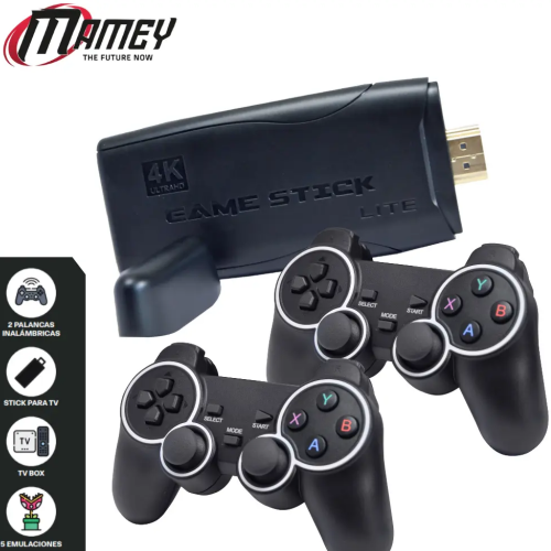 Consola de Juego Portátil M10 con 2 Palancas Inalámbricas Color Mix