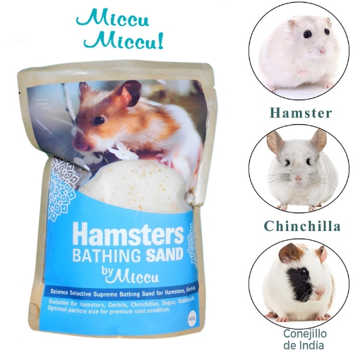 Baño Seco para Hamsters