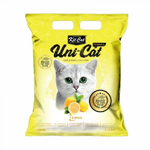 Arena para Gato Unicat Lemon 3.5Kg