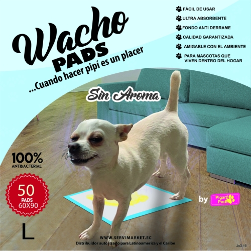 Pads para Mascota L 50 60x90cm 50/5G