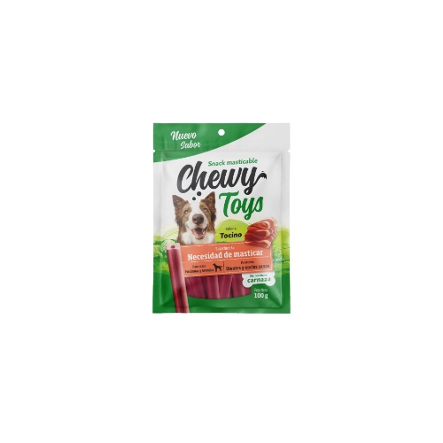Chewy Toys sabor tocino razas mini 24x100 g