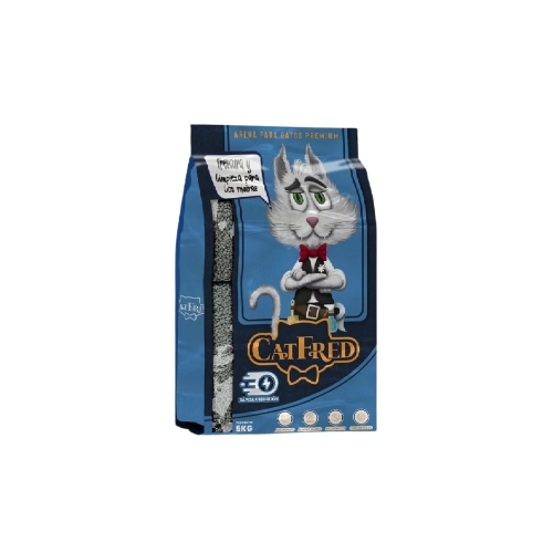 Arena para gatos Catfred aroma manzana 5 kg