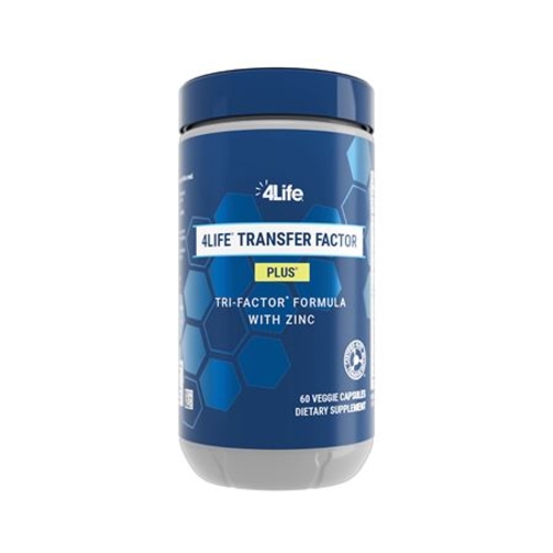 Transfer Factor Plus con Zinc Suplemento Inmunológico 4Life