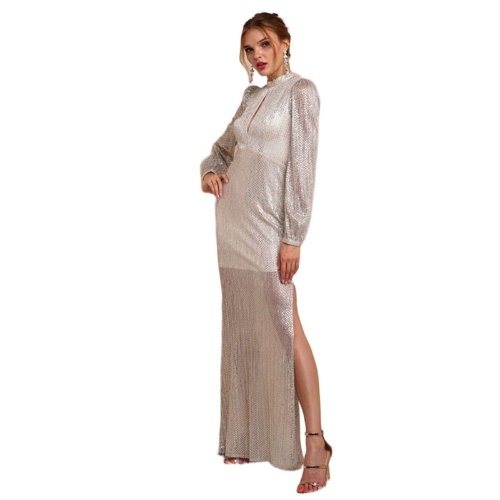 Vestido Elegancia Plata