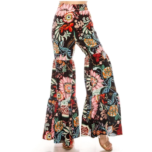 Pantalón Acampanado Floral