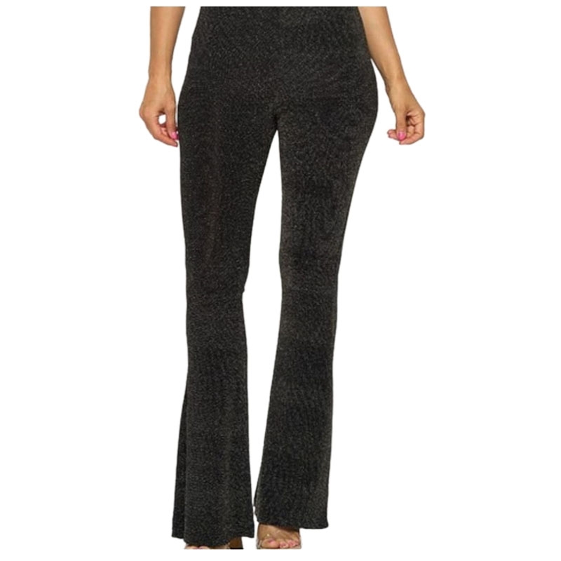 Pantalón Acampanado Brillante