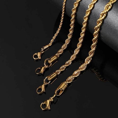 Collar Dije Perla Snake - Acero Inoxidable 304 Dorado