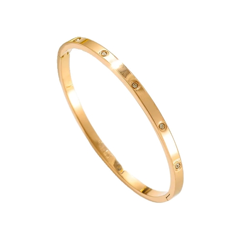 Brazalete Stella Rose - Acero Inoxidable 304