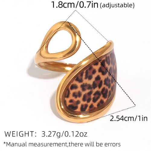 Anillo Paris - Acero Inoxidable 304 Dorado