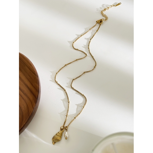 Collar Cadena Fina con Dije Medallón Redondo Plateado – Acero Inoxidable 316L | Colgante Delicado