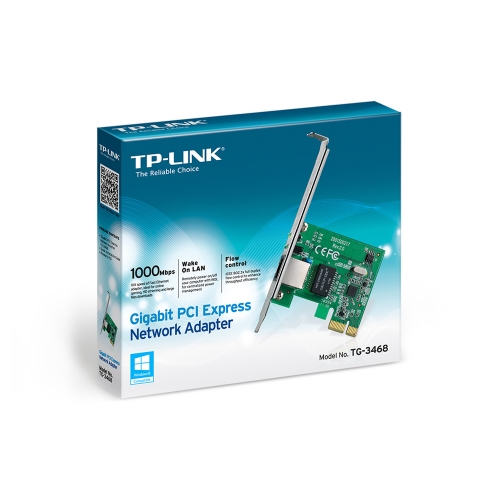 ADAPTADOR DE RED TP-LINK TG-3468 GIGABIT PCI- EXPPRESS WAKE ON LAN
