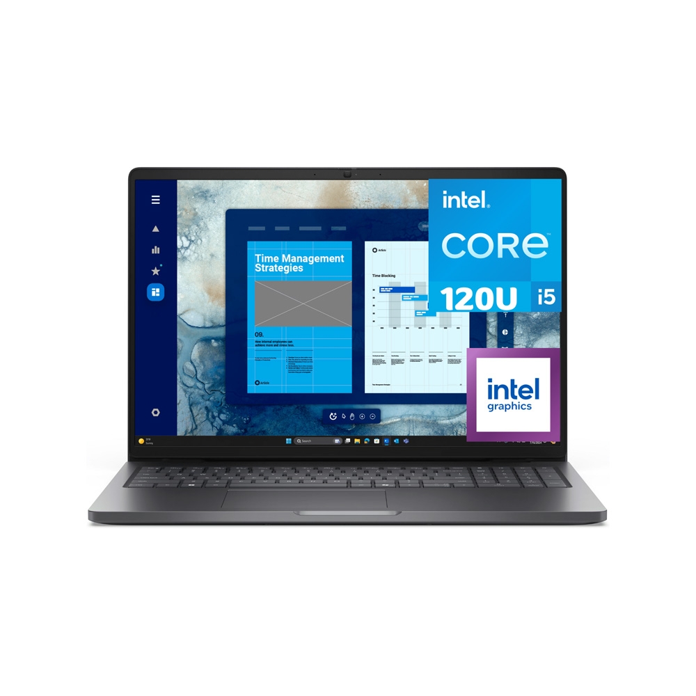 COMPUTADOR PORTATIL DELL PRO 16 CXGYV BLACK 16PULG FHD CORE 5 120U 16GB DDR5 5600 512GB W11PRO 1Y