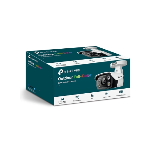 CAMARA TPLINK/VIGI C340 2.8MM/FULL COLOR/4 MP/POE/TIPO BALA/MICROSD/ EVENTOS/NO WIFI/EXTERIOR