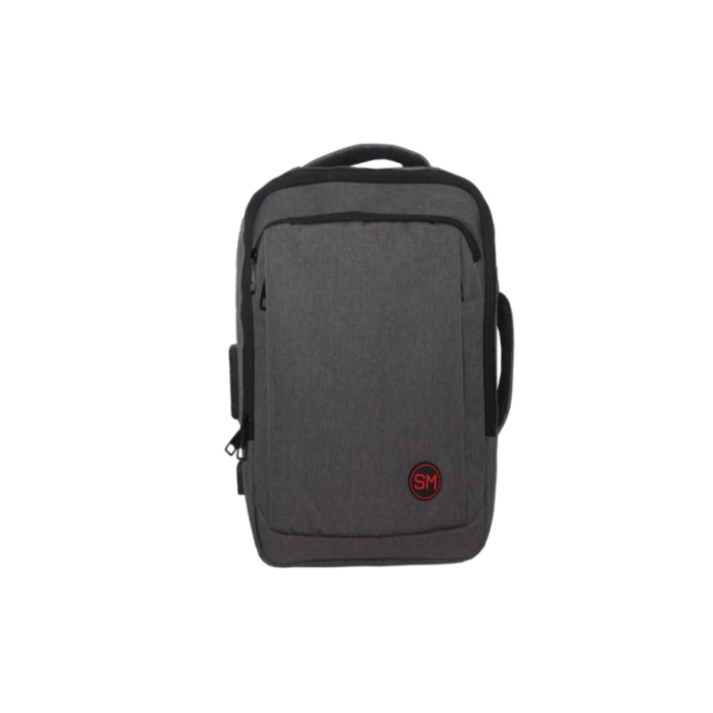 MOCHILA SPEEDMIND SMMOL04 HASTA 15.6 COLOR GRIS CON BLOQUEO