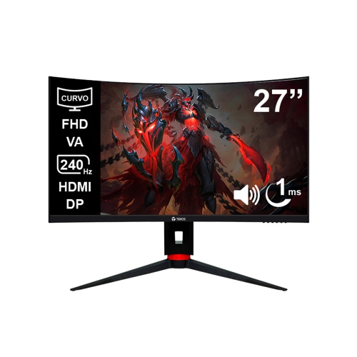 MONITOR TEROS TE-2764G 27 PULGADAS /1920X1080 / 240HZ / 1MS / VA / CURVO