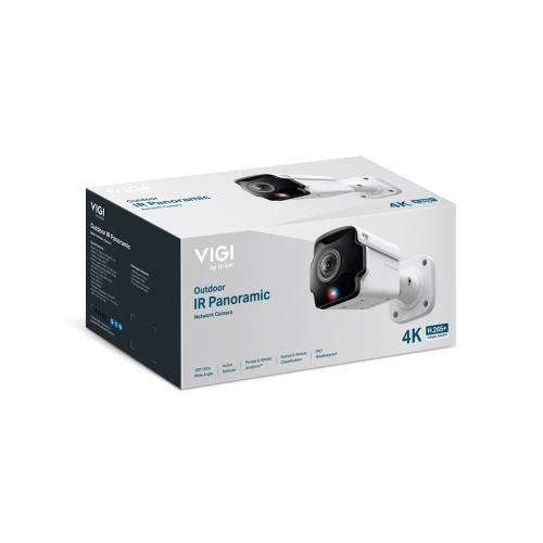 CAMARA TPLINK/INSIGHT S385PI /EXTERIOR/INFRARROJO/4K-8MP/ANALISIS DE PERSONAS Y VEHICULOS/POE/AUDIO