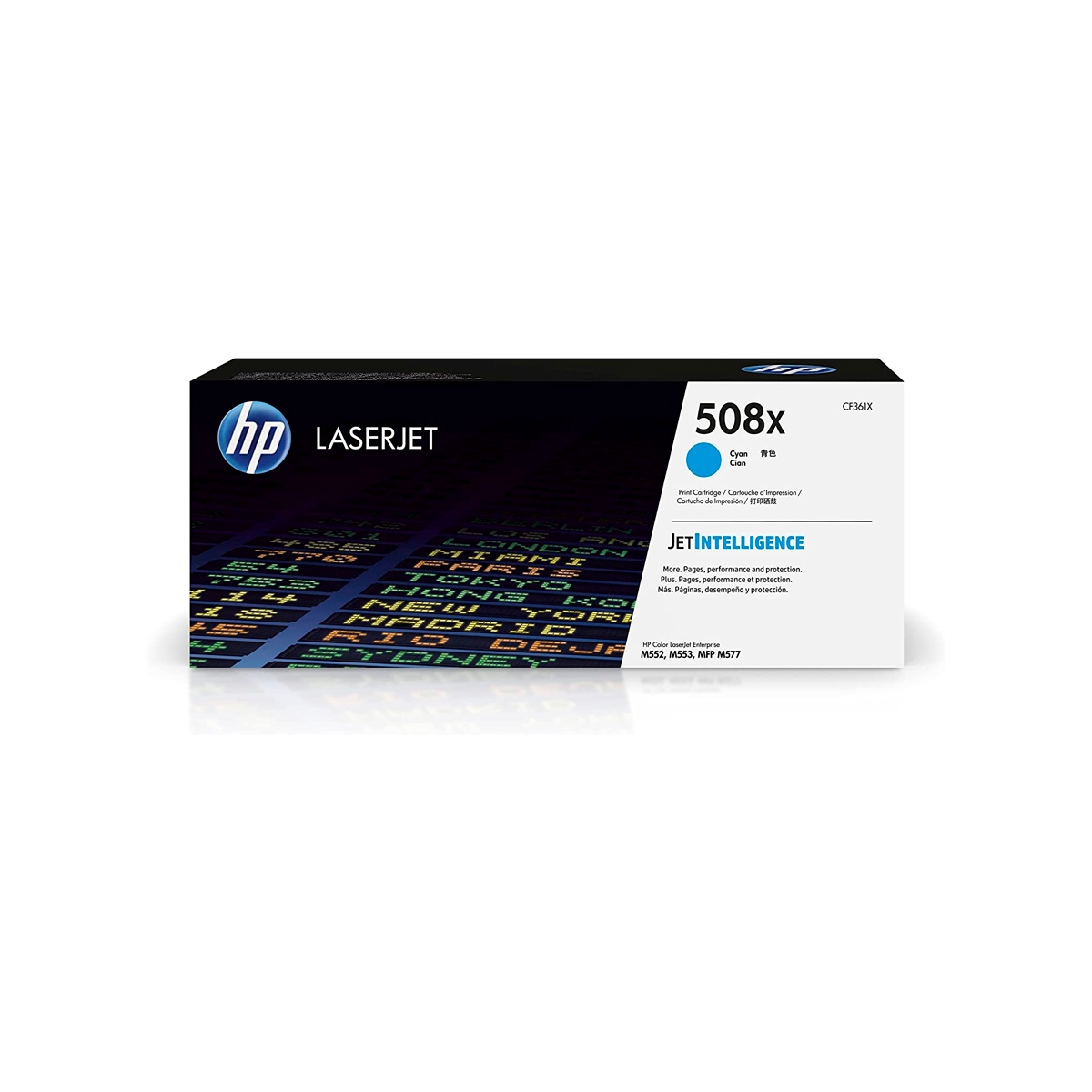 TONER HPINC 508X CYAN LASERJET M577/M553 9500 PAG CF361X