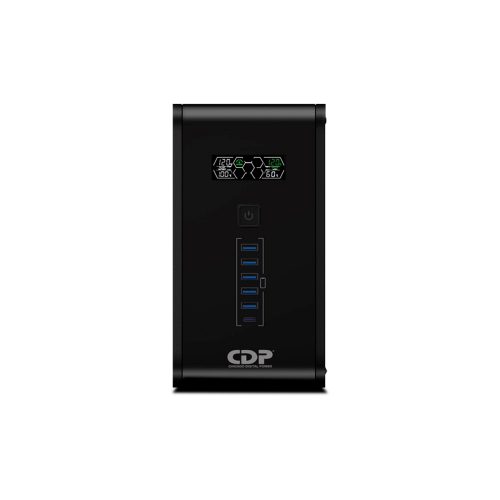 UPS CDP INTERACTIVO R-SMART1210 / 1200VA - 720W / 5 TOMAS AVR - 5 SUP / 120VCA