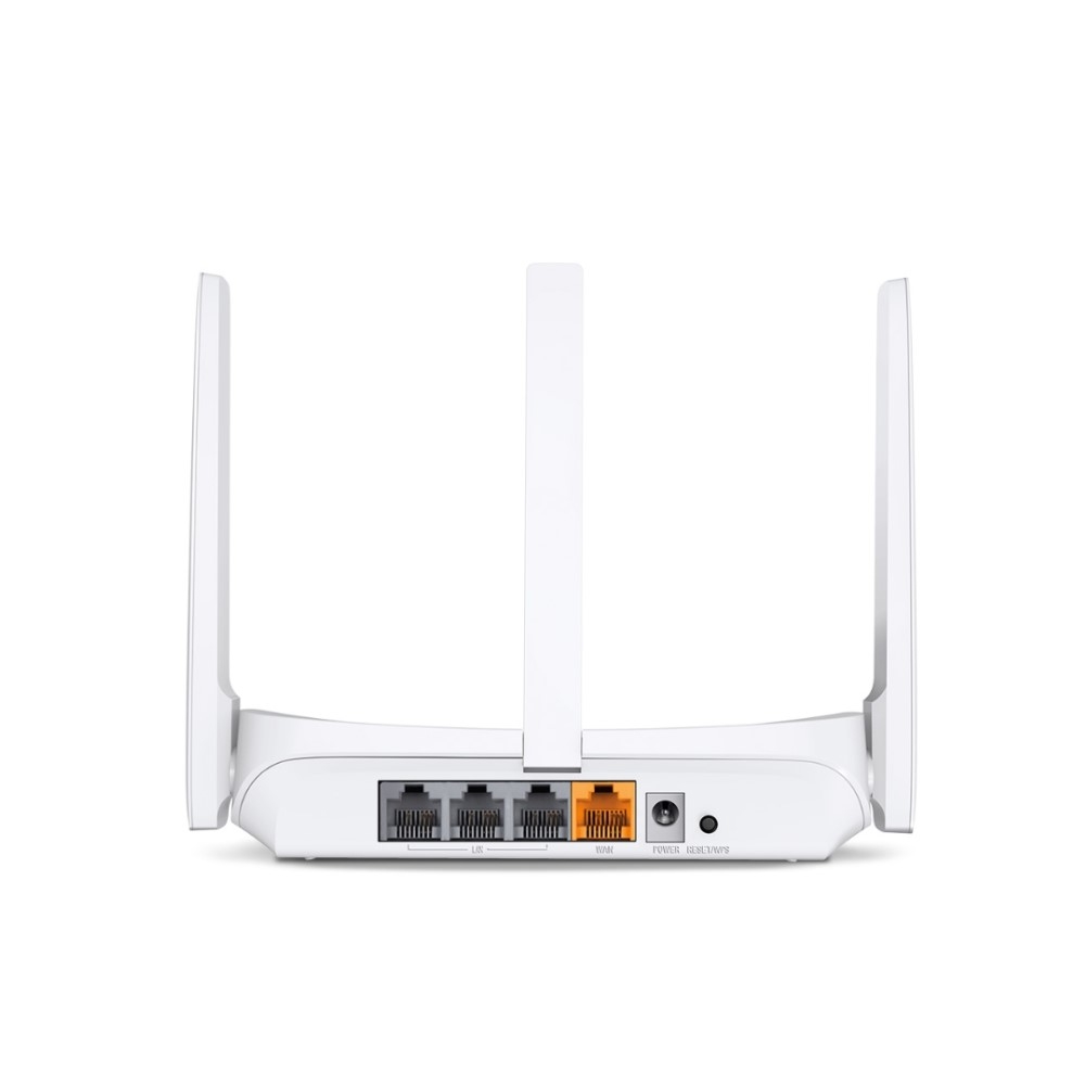 ROUTER MERCUSYS MW306R N300/3 ANT/1 WAN 3 LAN / CONTROL PARENTAL/ RED INVITADOS/ MODO WISP