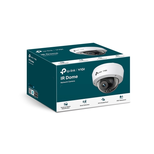 CAMARA TPLINK/VIGI C240I 2.8MM/4 MP/INFRARROJO/ANTIVANDALICA/EVENTO INTELIGENTE/NO WIFI/POE
