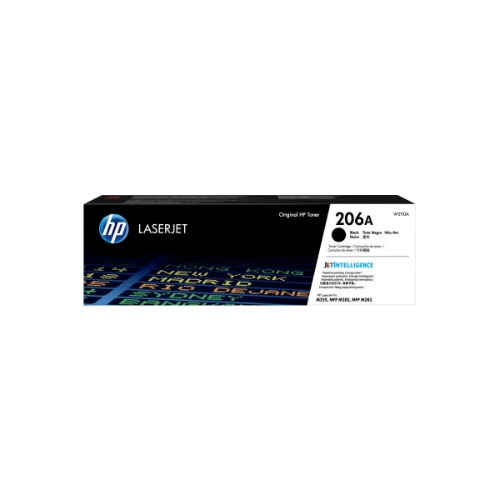 TONER HPINC 206A NEGRO LASERJET M255/M282 1350 PAG W2110A