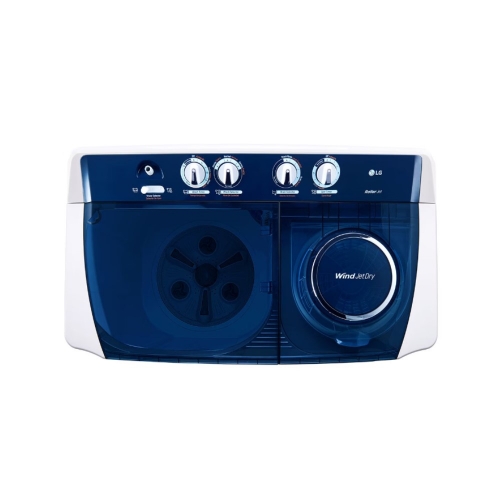 LAVADORA LG WP15WAR 15KG CARGA SUPERIOR DOBLE TINA CON SISTEMA ROLLER JET BLANCA
